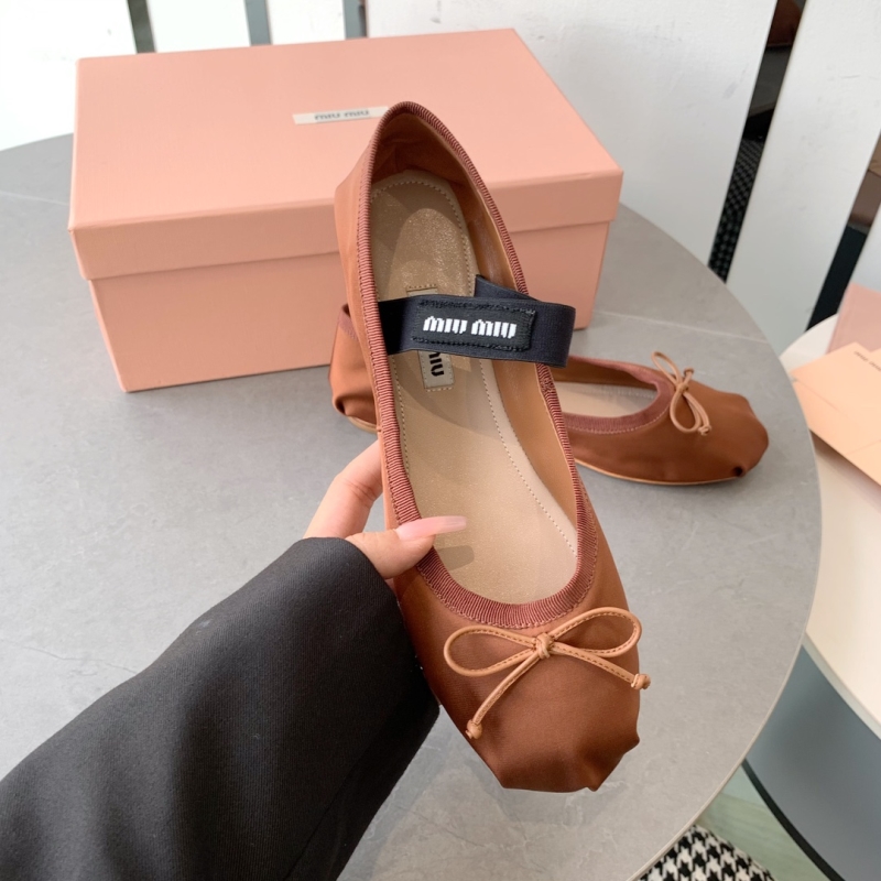 Miu Miu flat shoes